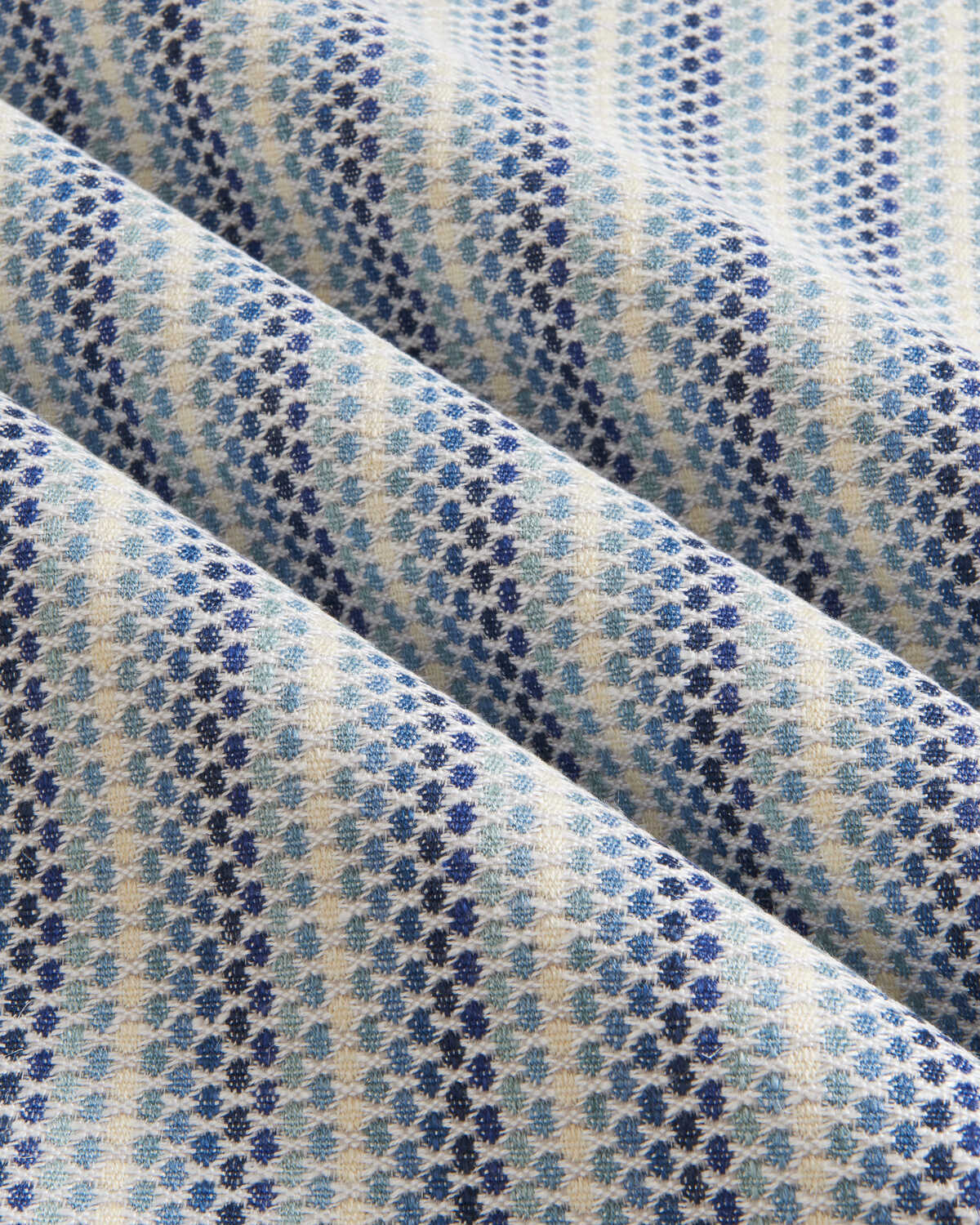 Marcilly Weave - Blue - BRUNSCHWIG & FILS Tela