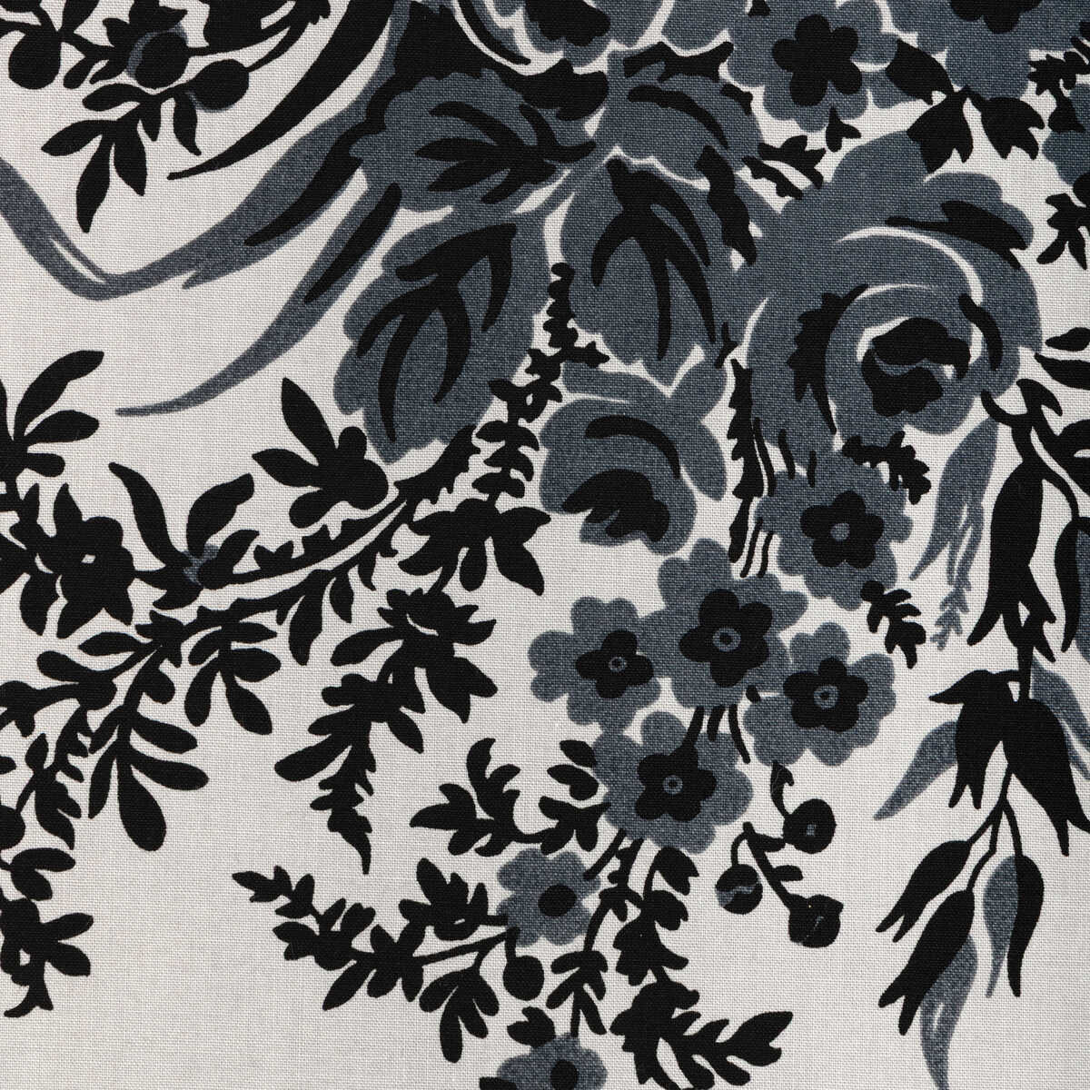 Coppelia Percale - Grey - BRUNSCHWIG & FILS Fabric