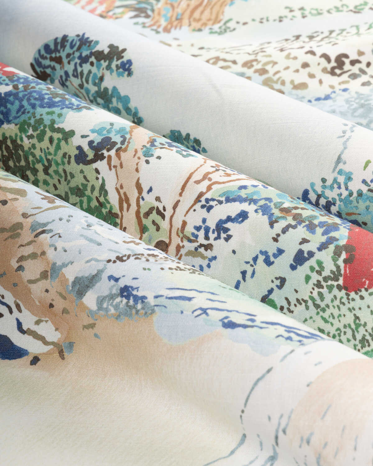 Meiji Print - Multi - BRUNSCHWIG & FILS Tela