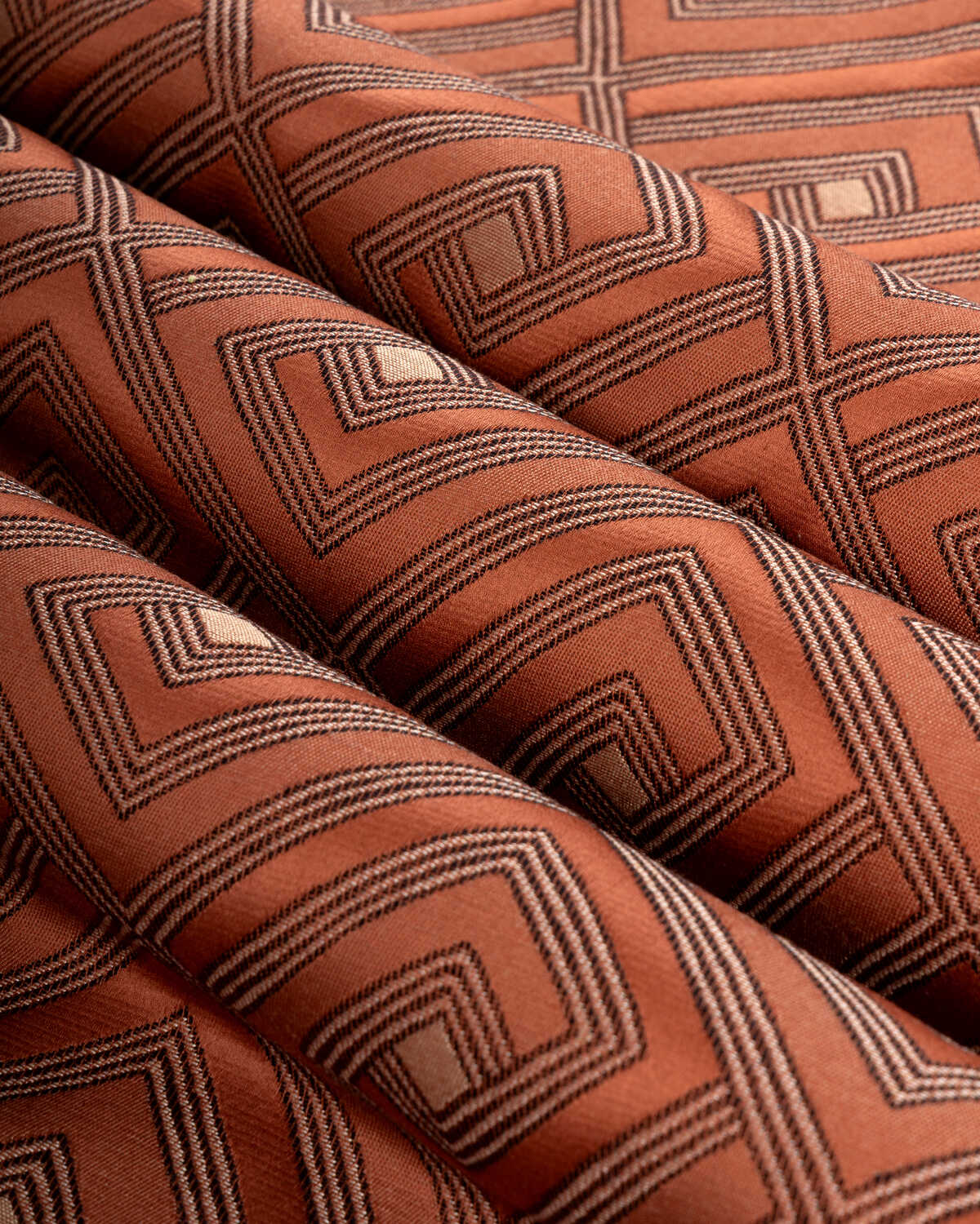 Mazamet Weave - Red - BRUNSCHWIG & FILS Fabric