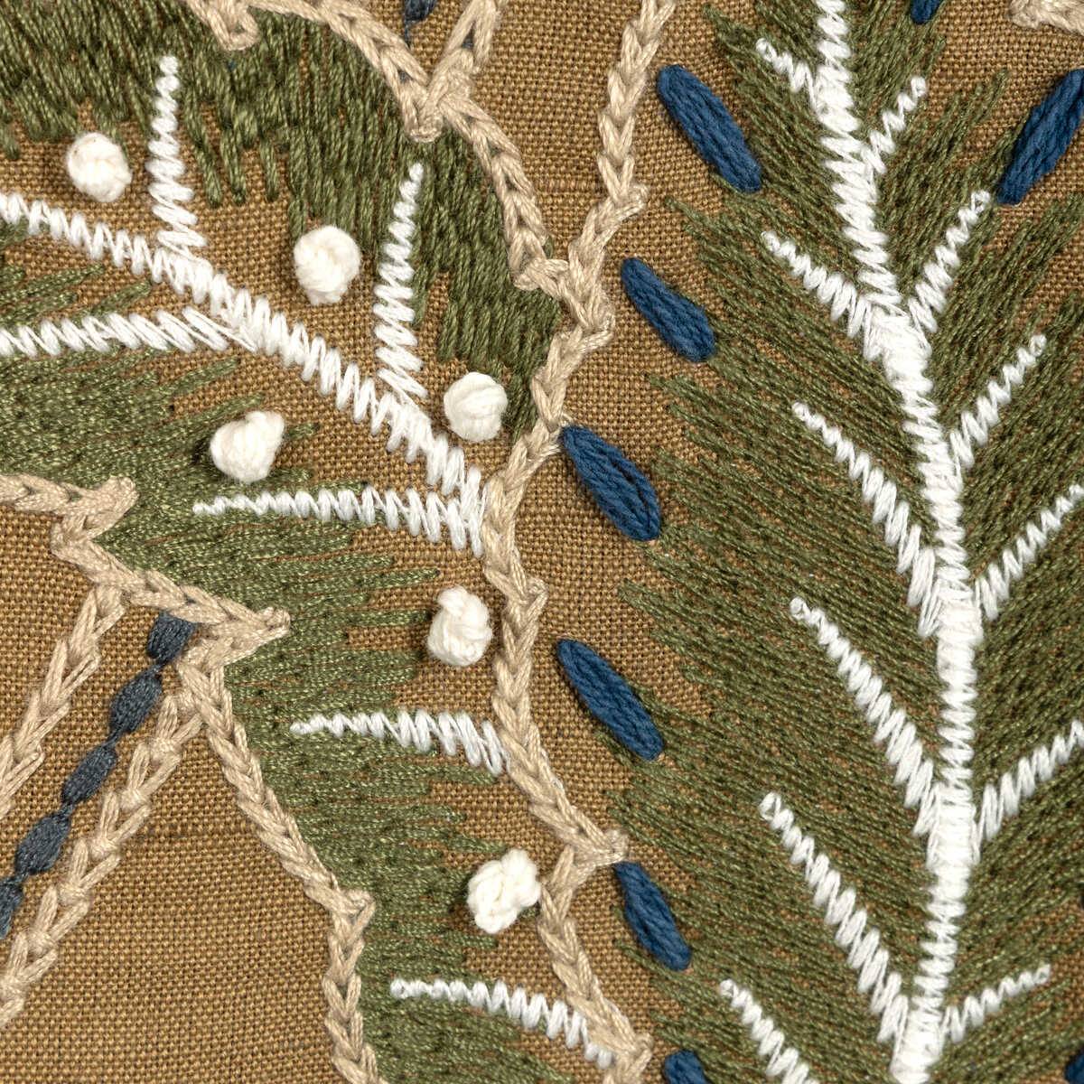 Tropez Emb - Multi - BRUNSCHWIG & FILS Fabric