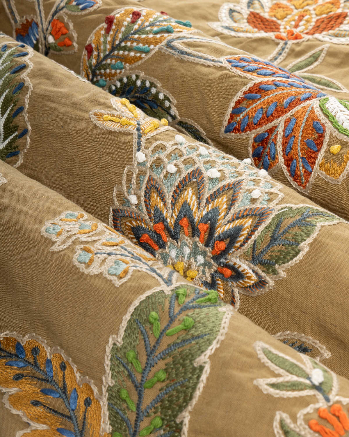 Tropez Emb - Multi - BRUNSCHWIG & FILS Fabric