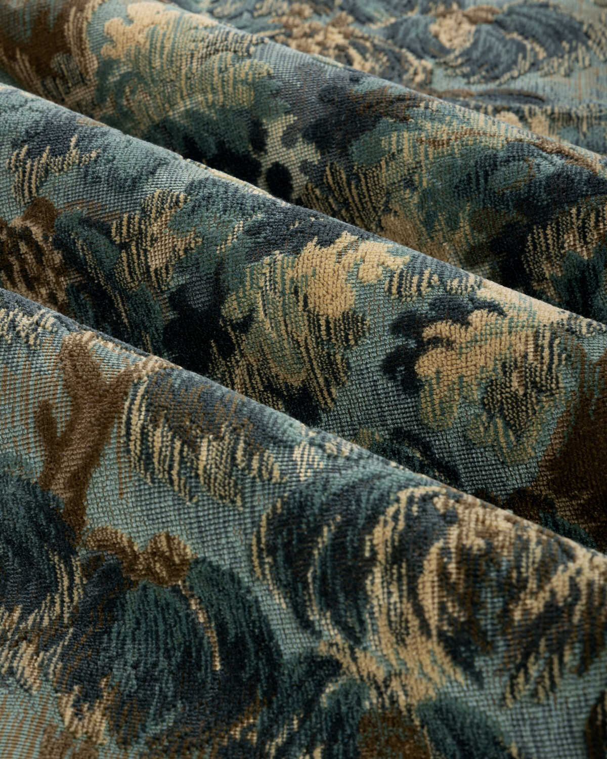Ming Velvet - Blue - BRUNSCHWIG & FILS Fabric