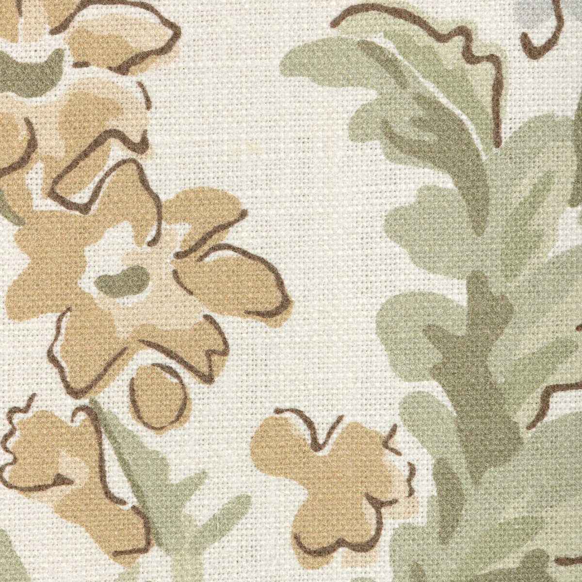 802512716110 Maintenon Print Spice Brunschwig Fils Fabric - BRUNSCHWIG & FILS Fabric