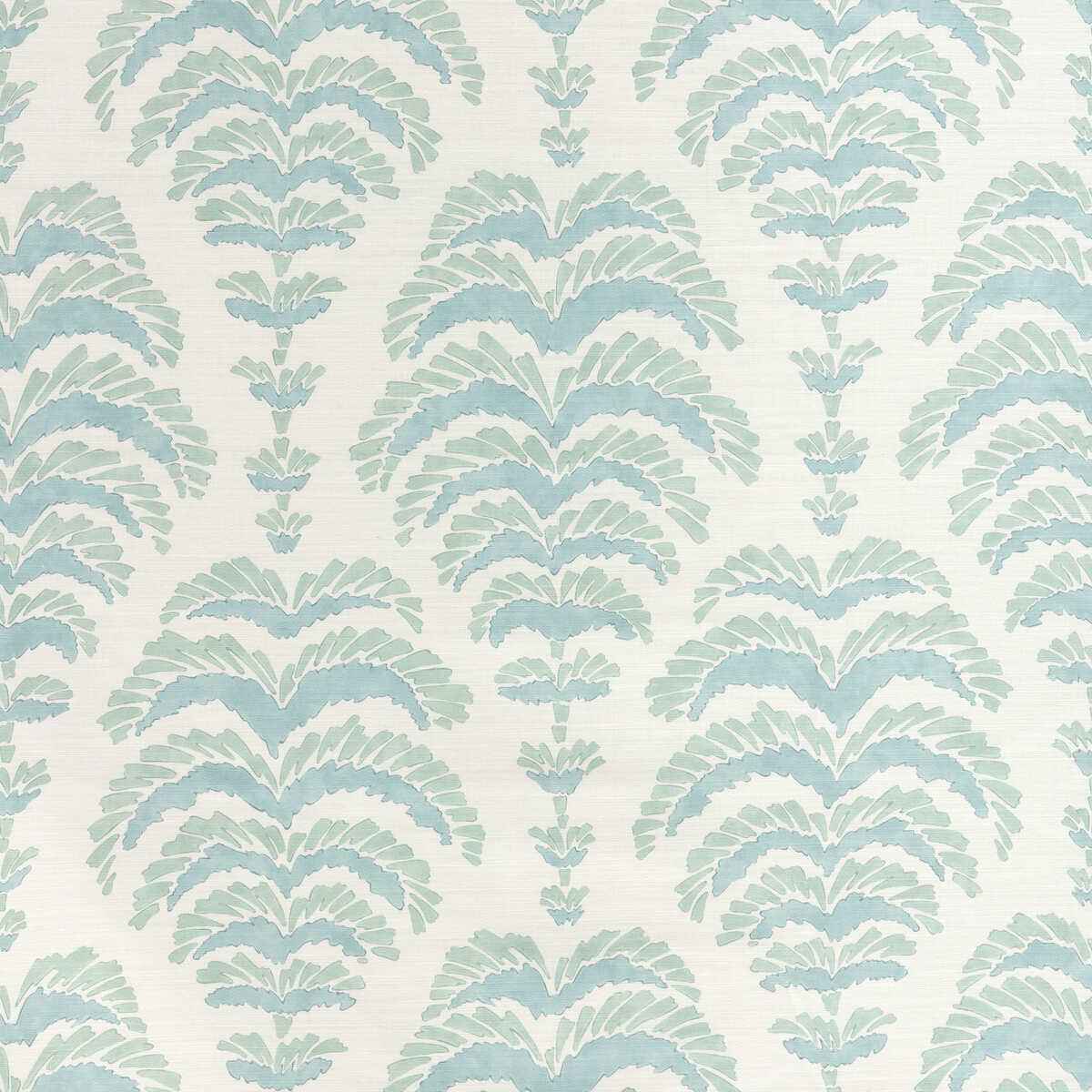 8025128130 Ponchette Print Aqua Brunschwig Fils Fabric
