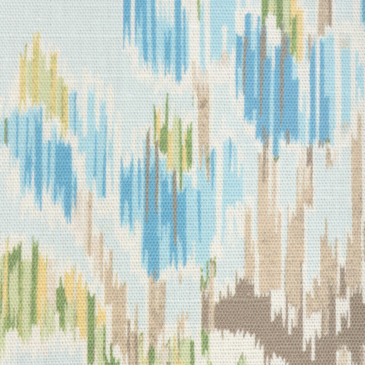 Loring Print - Pool - BRUNSCHWIG & FILS Fabric