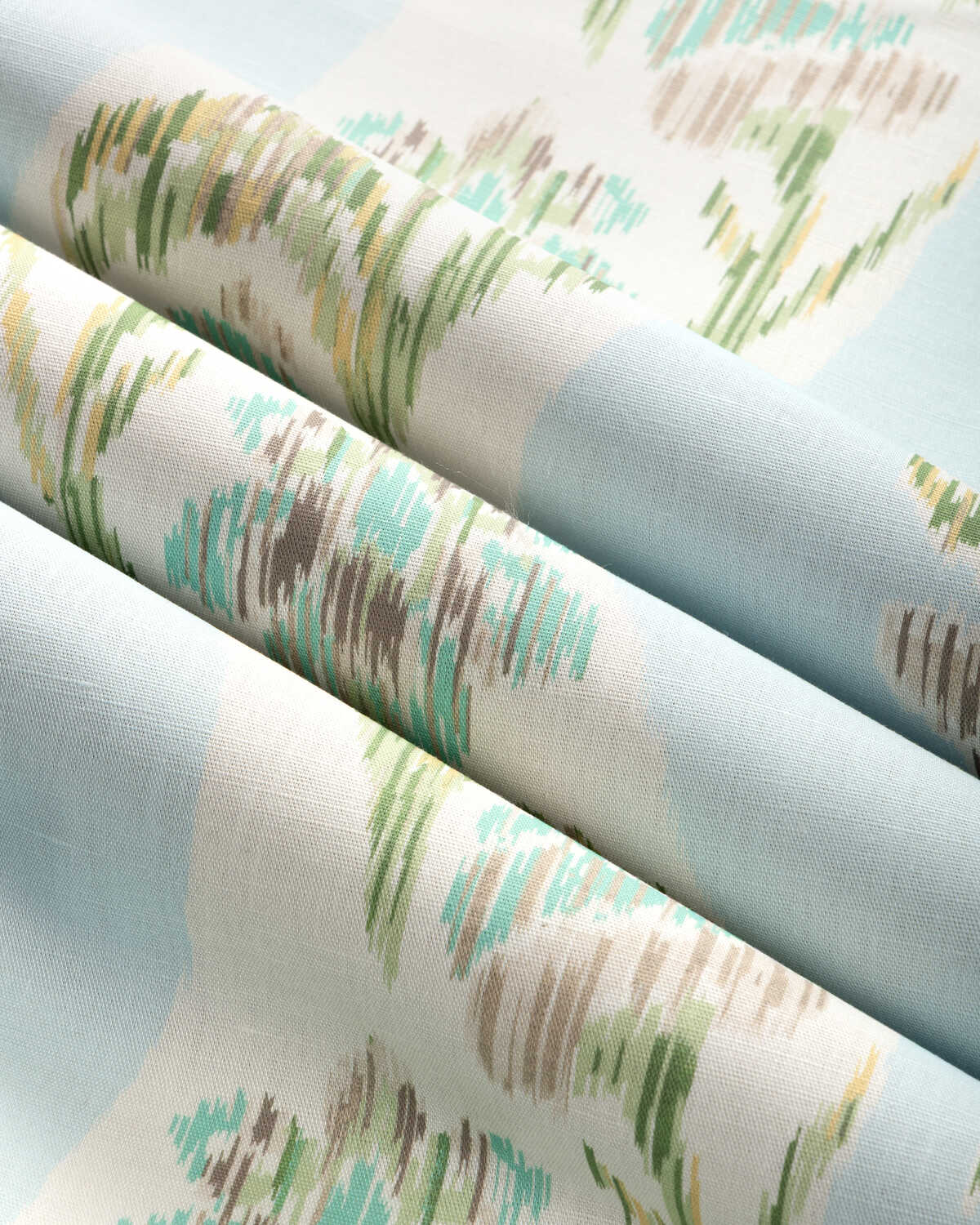Loring Print - Pool - BRUNSCHWIG & FILS Fabric