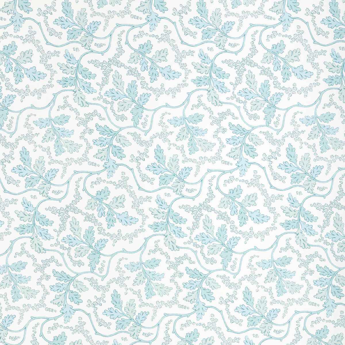 8025130130 Aureille Print Aqua Brunschwig Fils Fabric