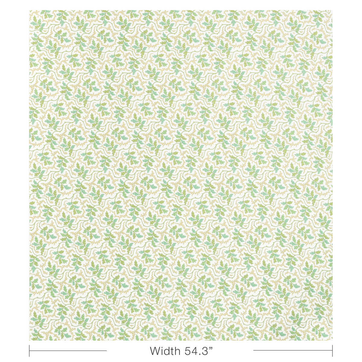 Aureille Print - Leaf - BRUNSCHWIG & FILS Fabric
