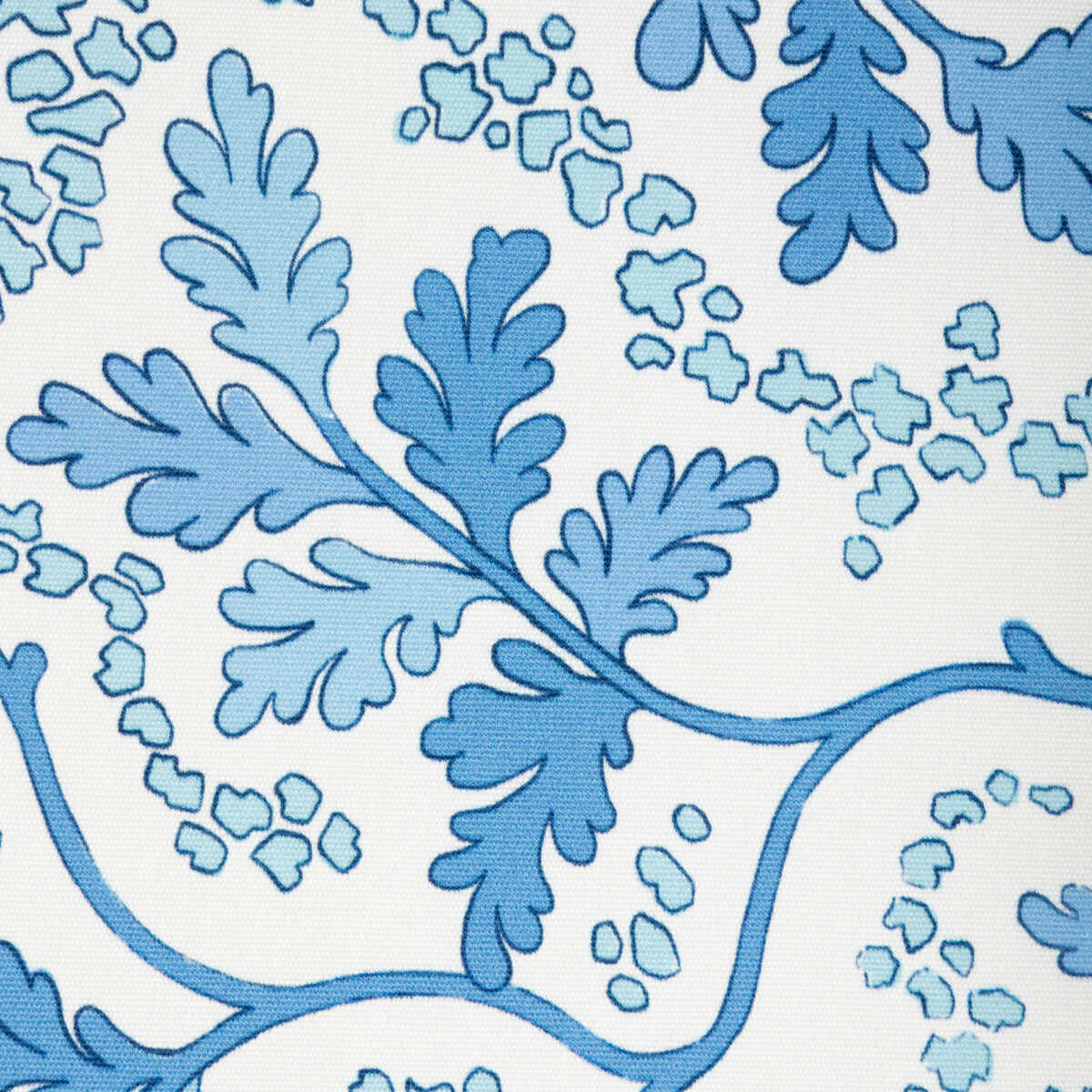 Aureille Print - Blue - BRUNSCHWIG & FILS Fabric