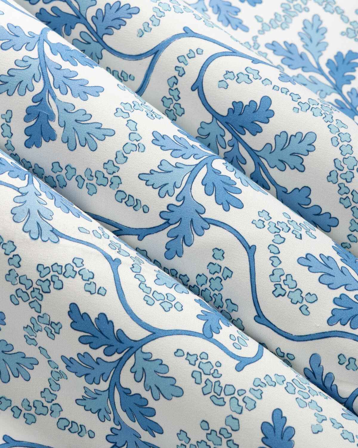 8025130550 Aureille Print Blue Brunschwig Fils Fabric - BRUNSCHWIG & FILS Fabric