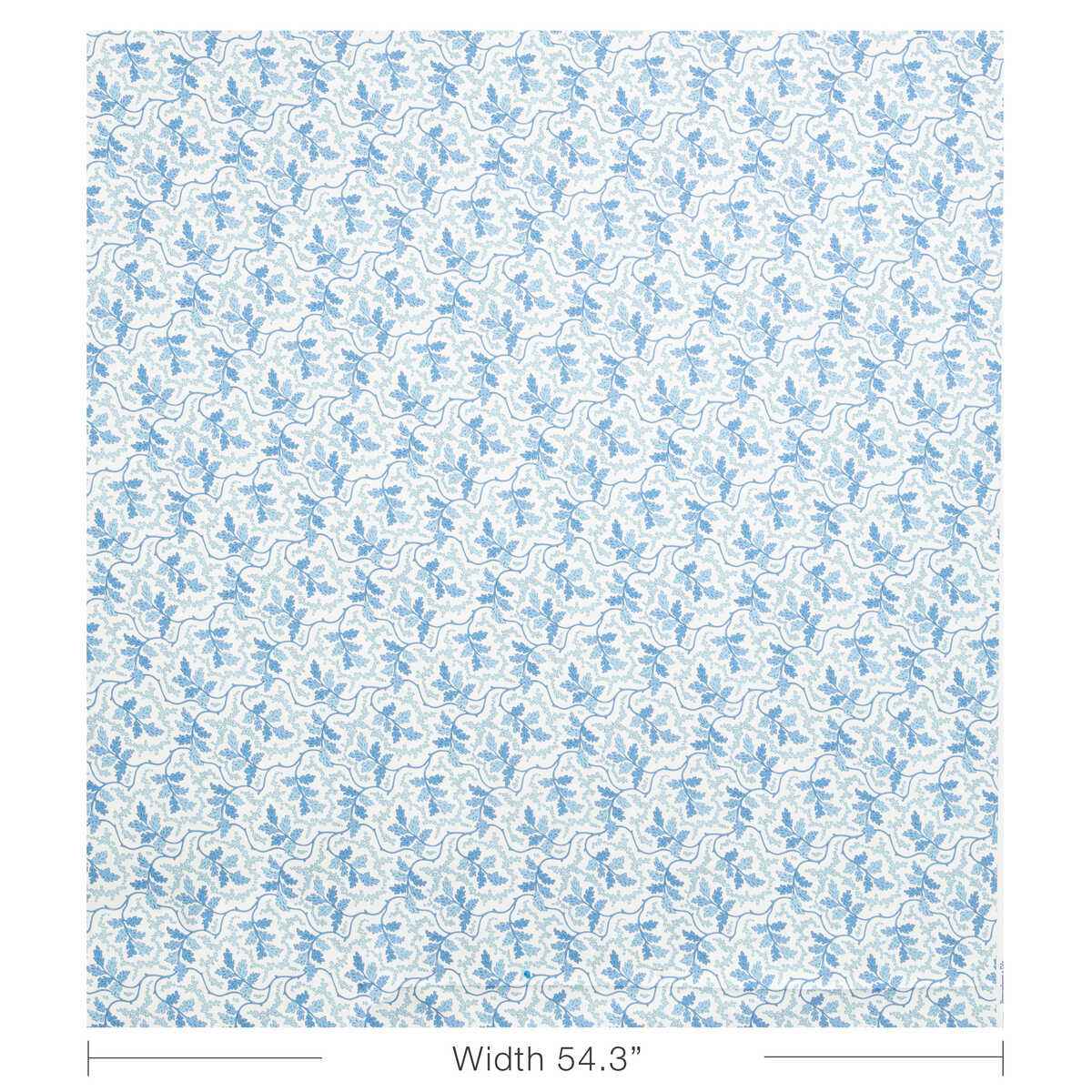 8025130550 Aureille Print Blue Brunschwig Fils Fabric - BRUNSCHWIG & FILS Fabric