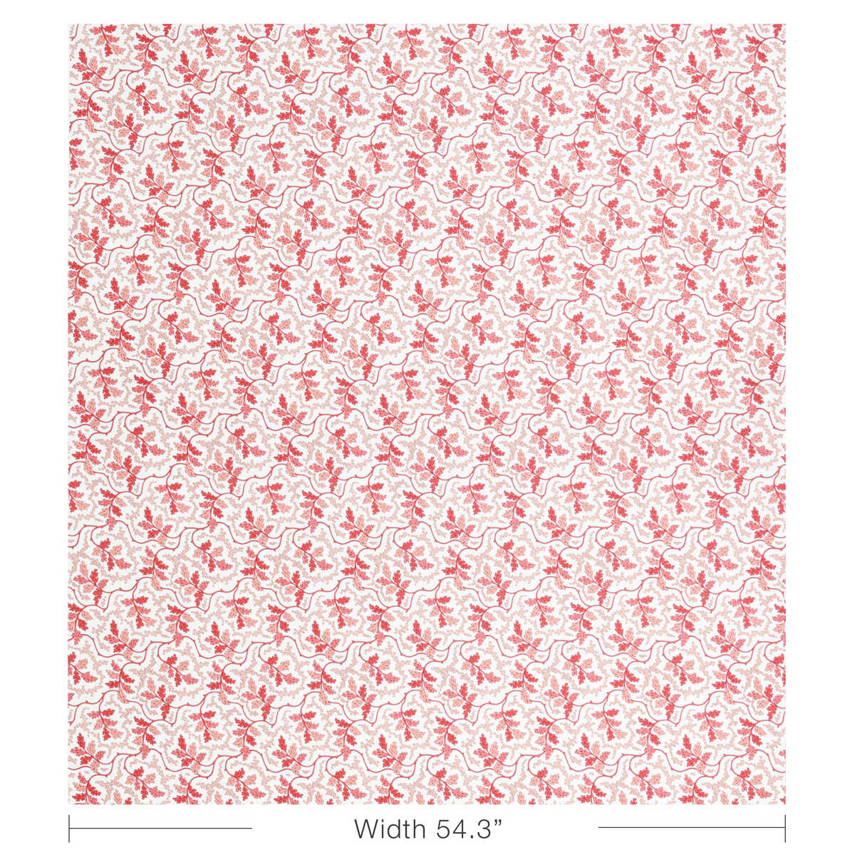 Aureille Print - Berry - BRUNSCHWIG & FILS Fabric