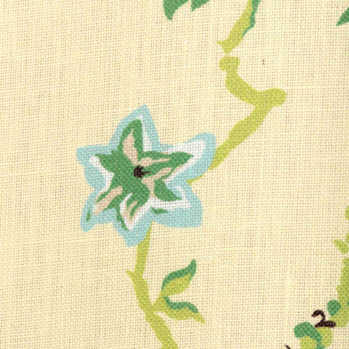 80251314170 Locklin Print Canary Brunschwig Fils Fabric - BRUNSCHWIG & FILS Fabric