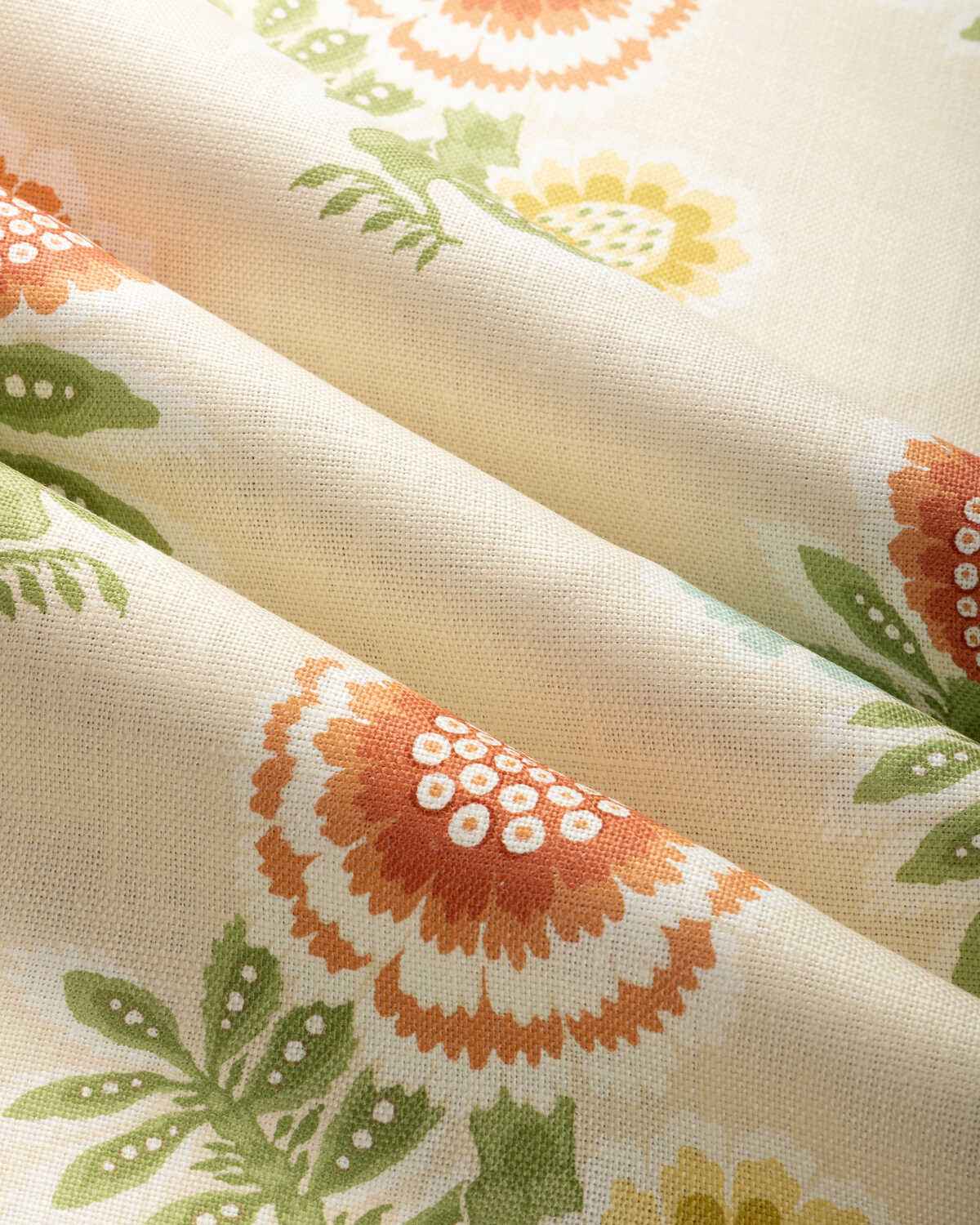 8025132240 Kumaly Print Terracotta Brunschwig Fils Fabric - BRUNSCHWIG & FILS Fabric