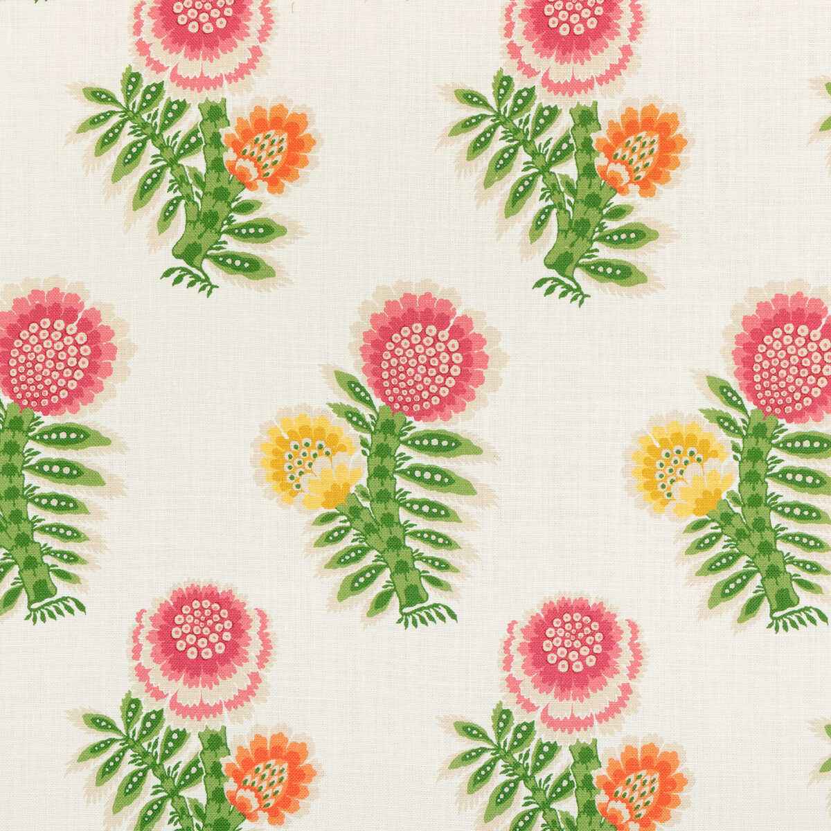 8025132730 Kumaly Print Spring Brunschwig Fils Fabric - BRUNSCHWIG & FILS Fabric