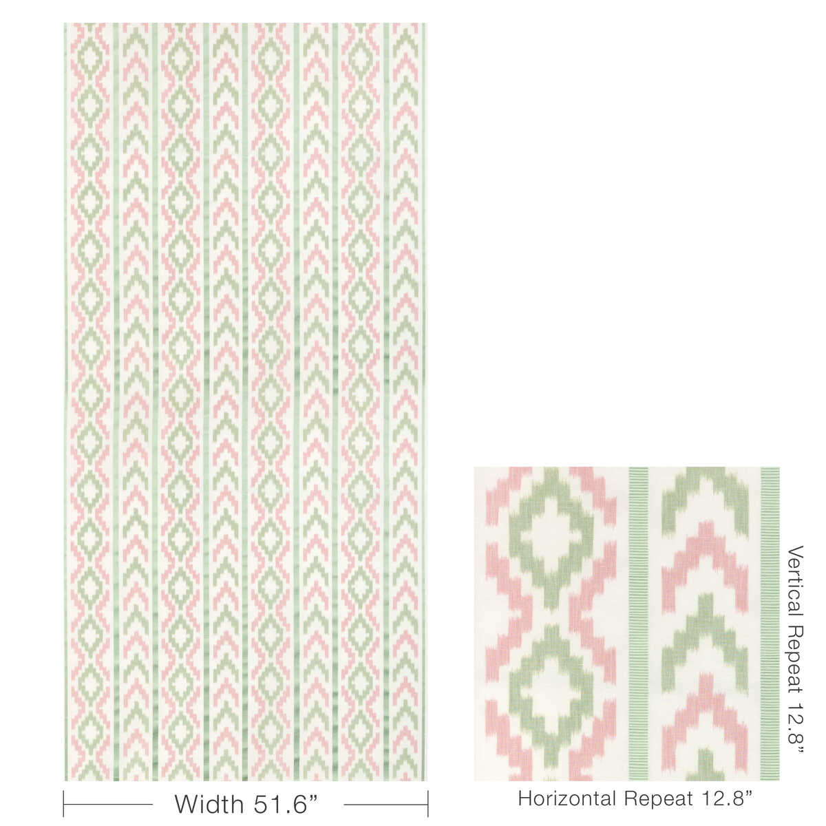 Sarlat Warp Print - Spring - BRUNSCHWIG & FILS Fabric