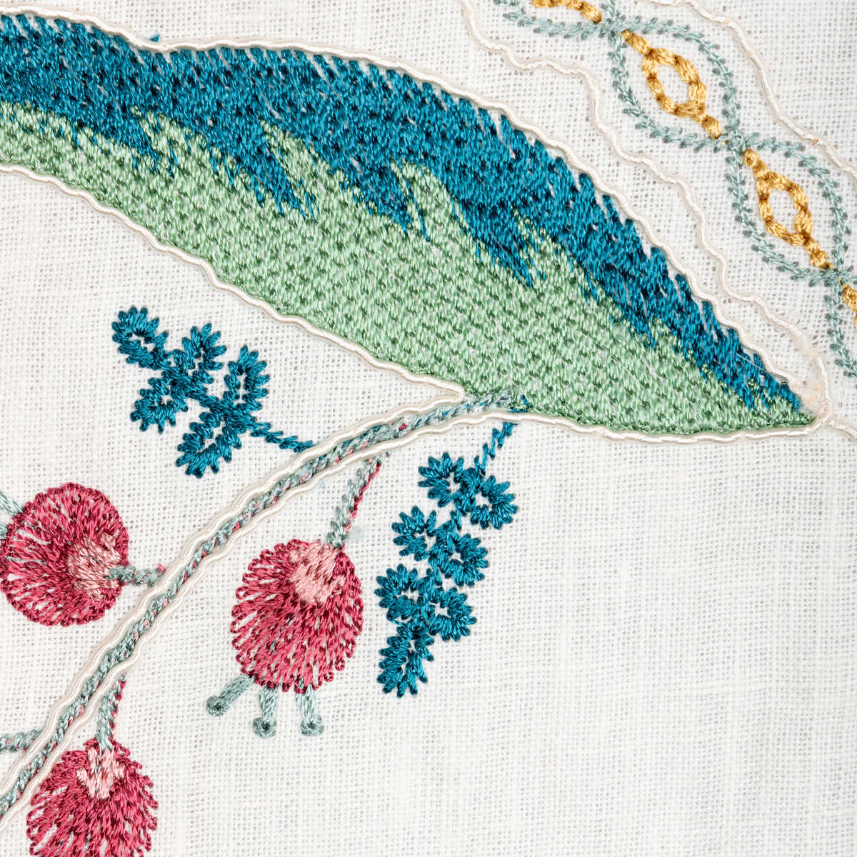 Genive Emb - Jewel - BRUNSCHWIG & FILS Fabric