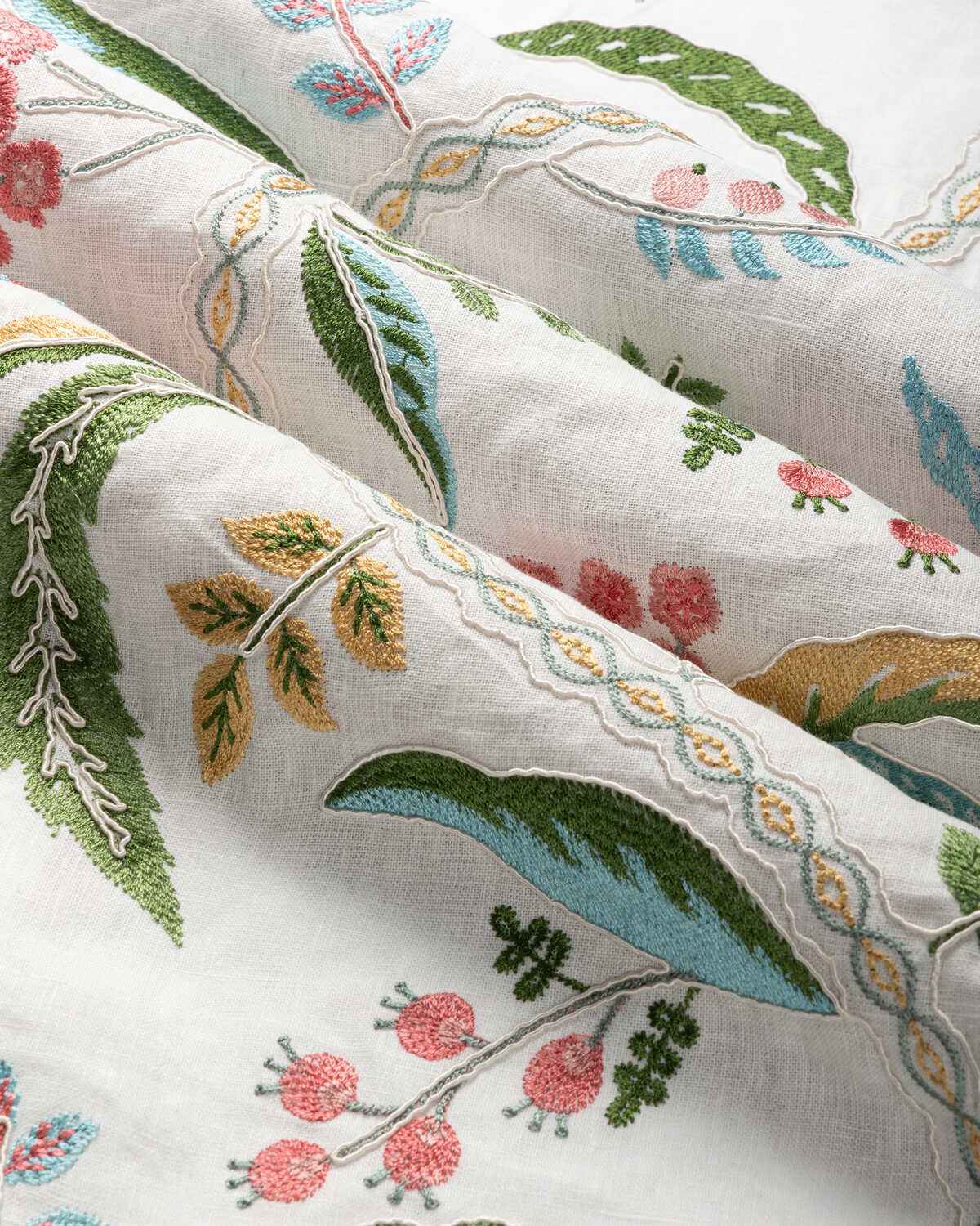 8025136730 Genive Emb Spring Brunschwig Fils Fabric - BRUNSCHWIG & FILS Fabric