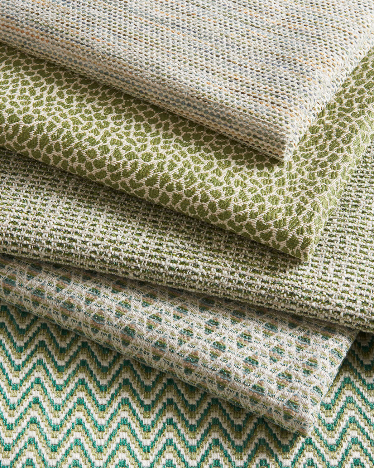 Brioude Texture - Green - BRUNSCHWIG & FILS Fabric