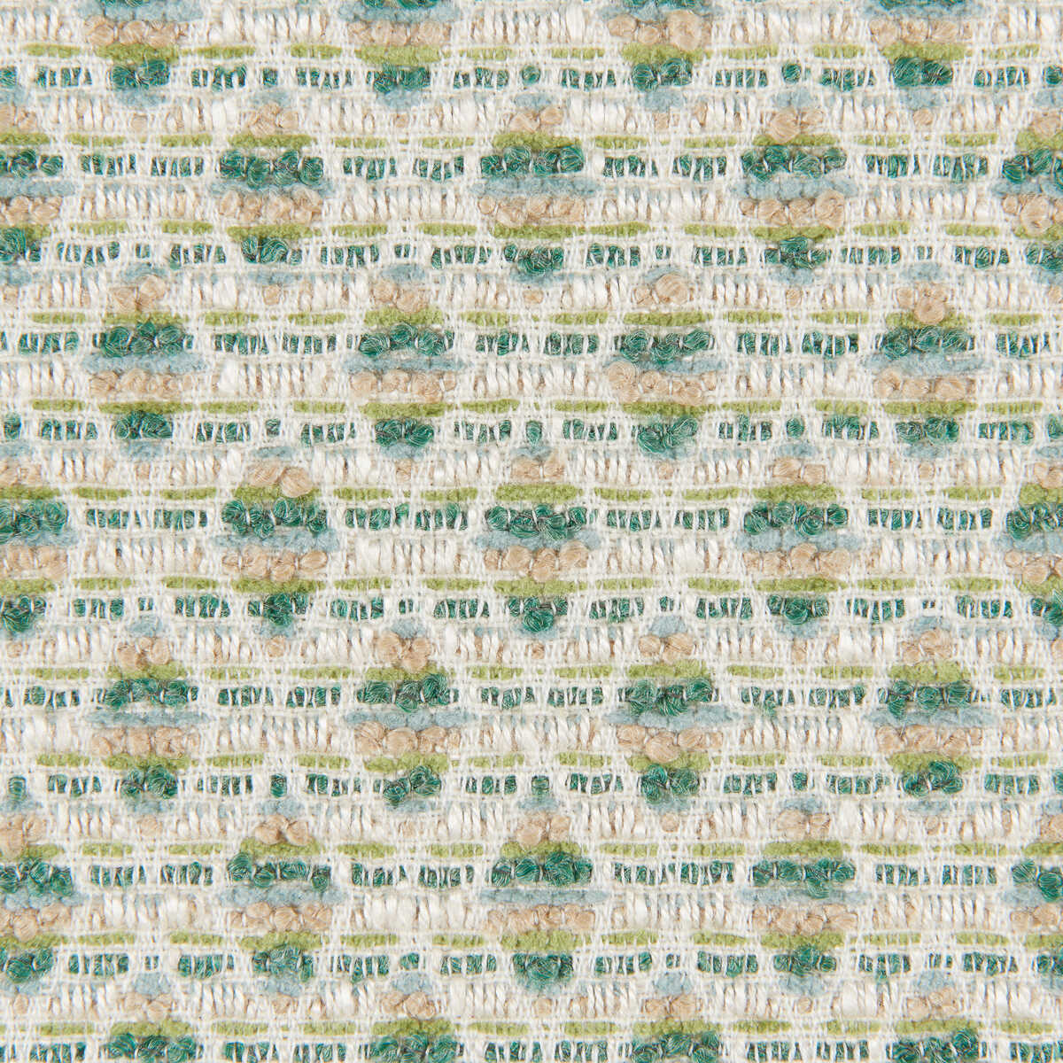 Vialle Weave - Green/Teal - BRUNSCHWIG & FILS Fabric