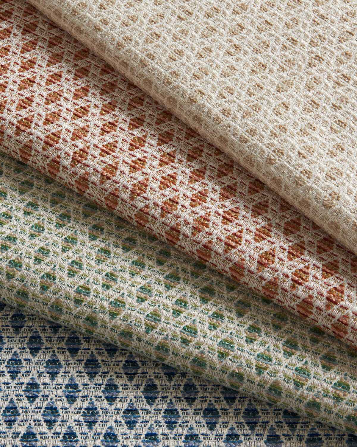 8026107550 Vialle Weave Blue Brunschwig Fils Fabric - BRUNSCHWIG & FILS Fabric