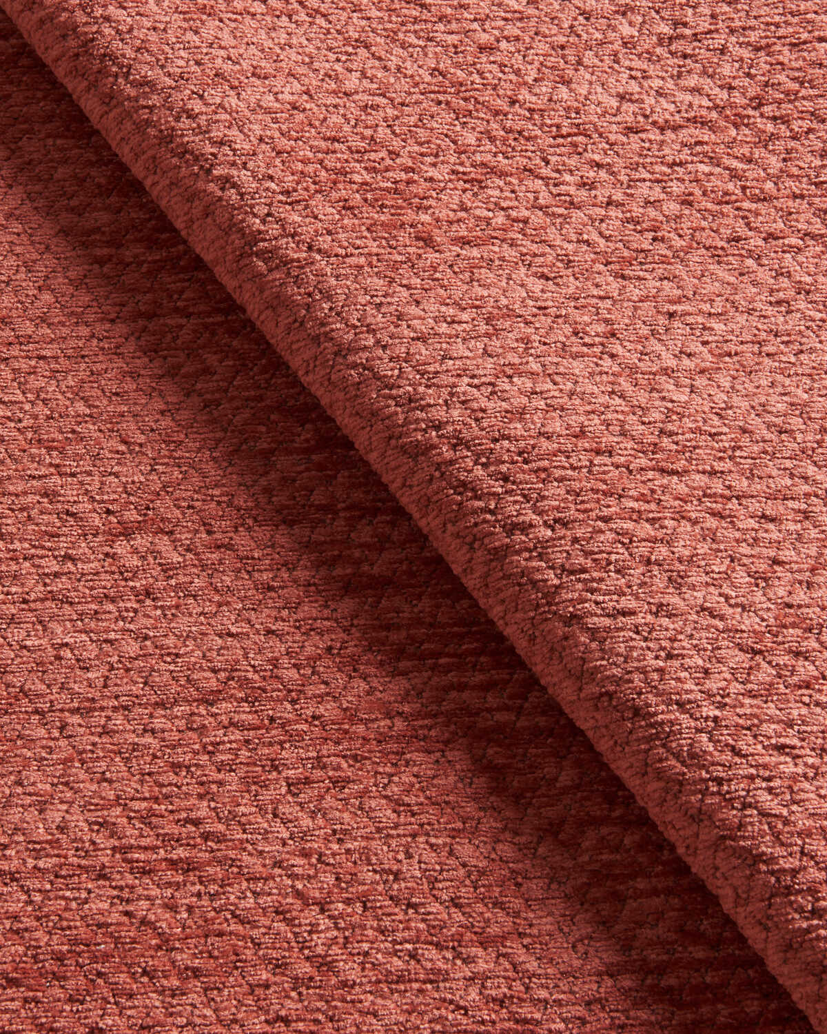 Trevoux Texture - Terracotta - BRUNSCHWIG & FILS Fabric