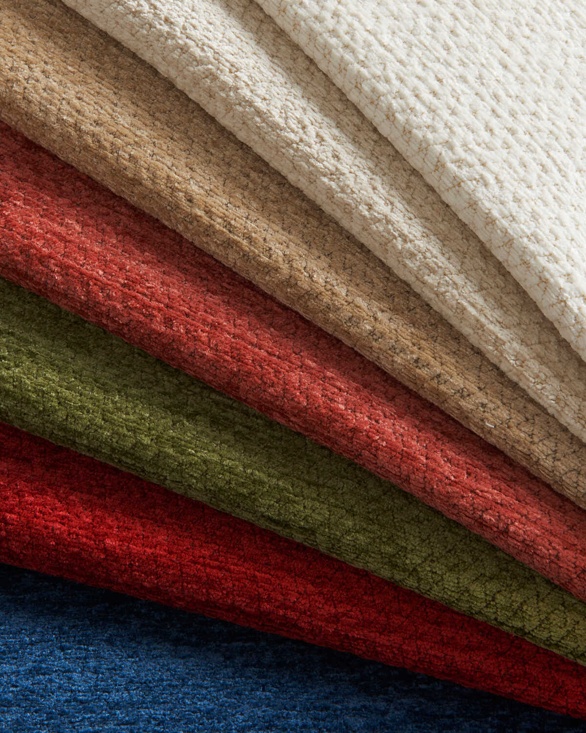 Trevoux Texture - Navy - BRUNSCHWIG & FILS Fabric