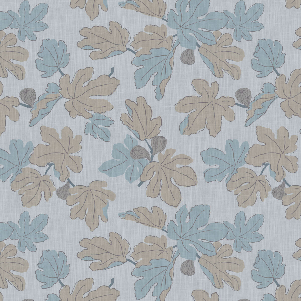 Figuier Outdoor - Sand/Mist - Brunschwig & Fils Fabric