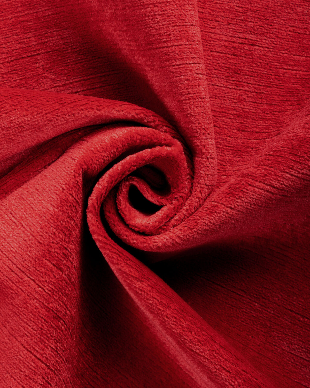 Cluny Velvet Linen - Red - Brunschwig & Fils Fabric