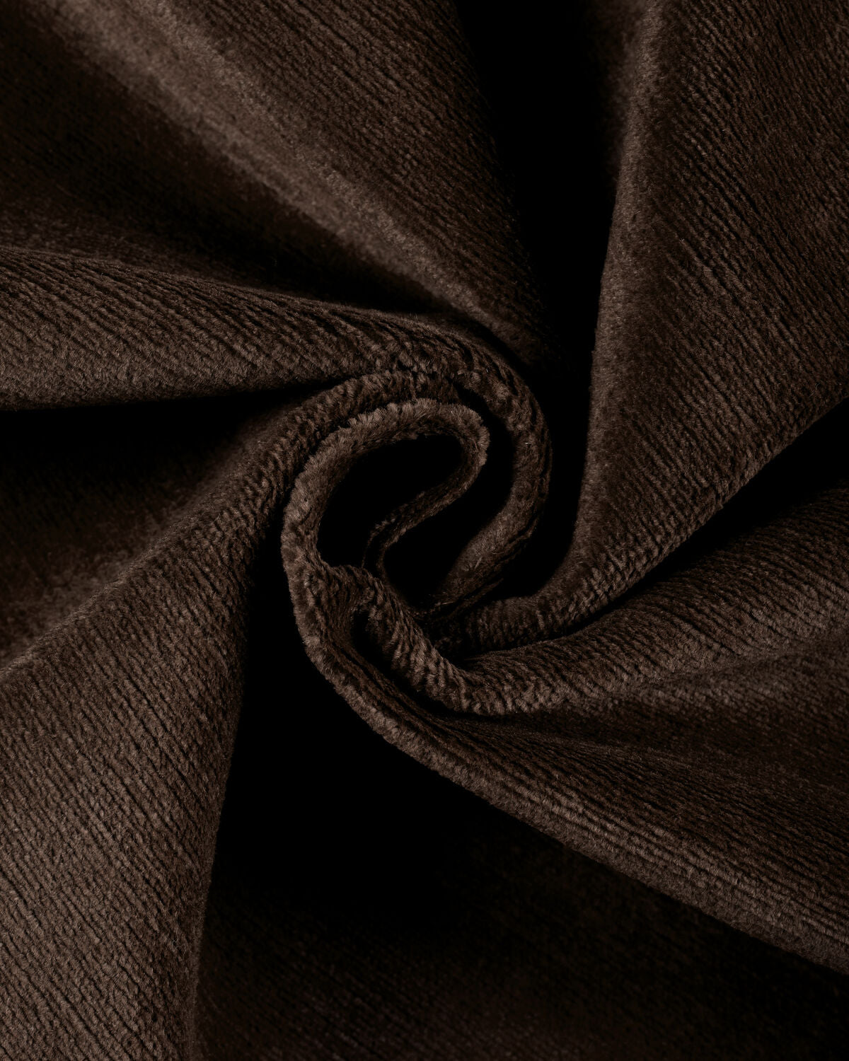 Cluny Velvet Linen - Charcoal - Brunschwig & Fils Fabric