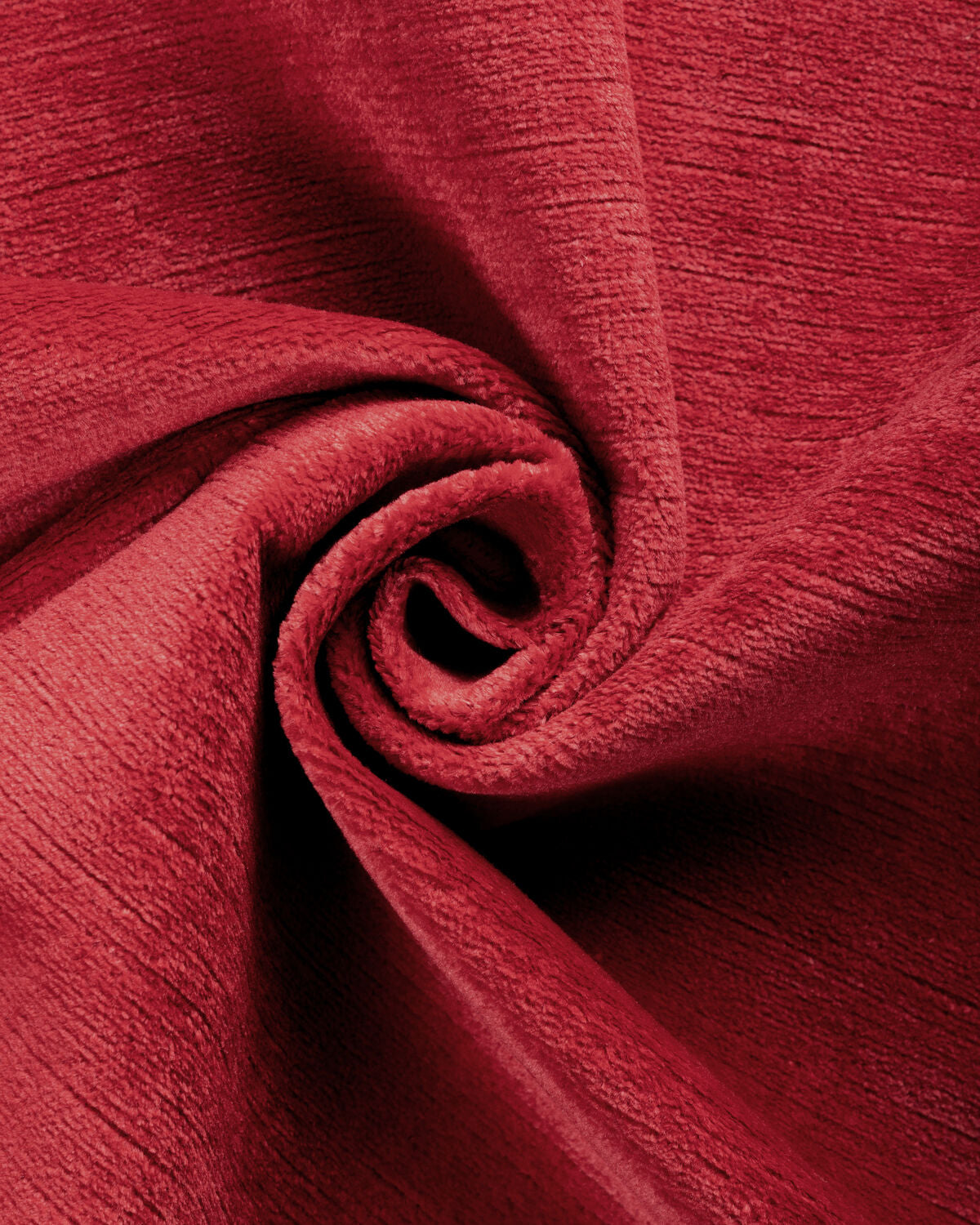 Cluny Velvet Linen - Ruby - Brunschwig & Fils Fabric