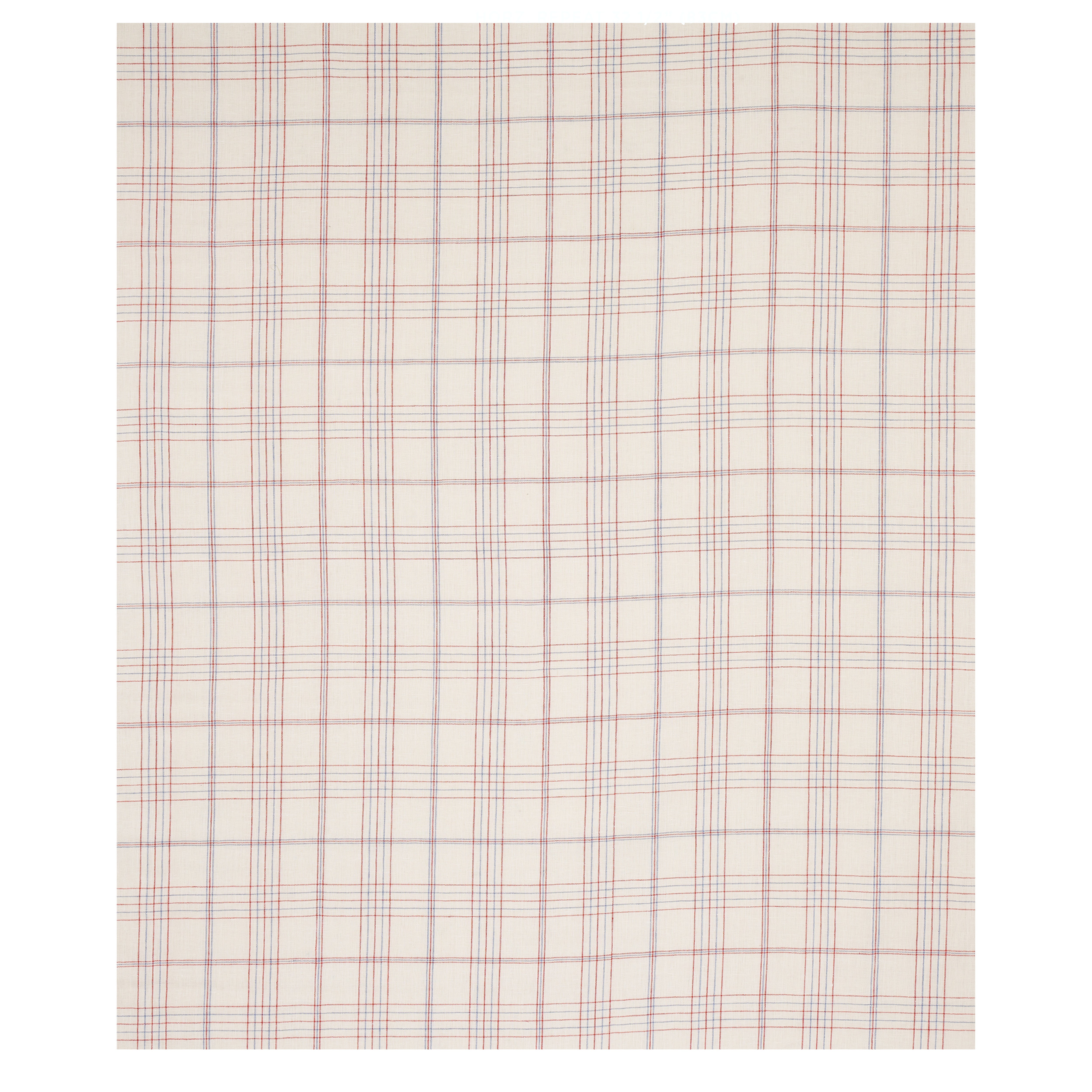 NILS-PLAID-LINEN-RED-SCHUMACHER-80300 - Schumacher Fabric