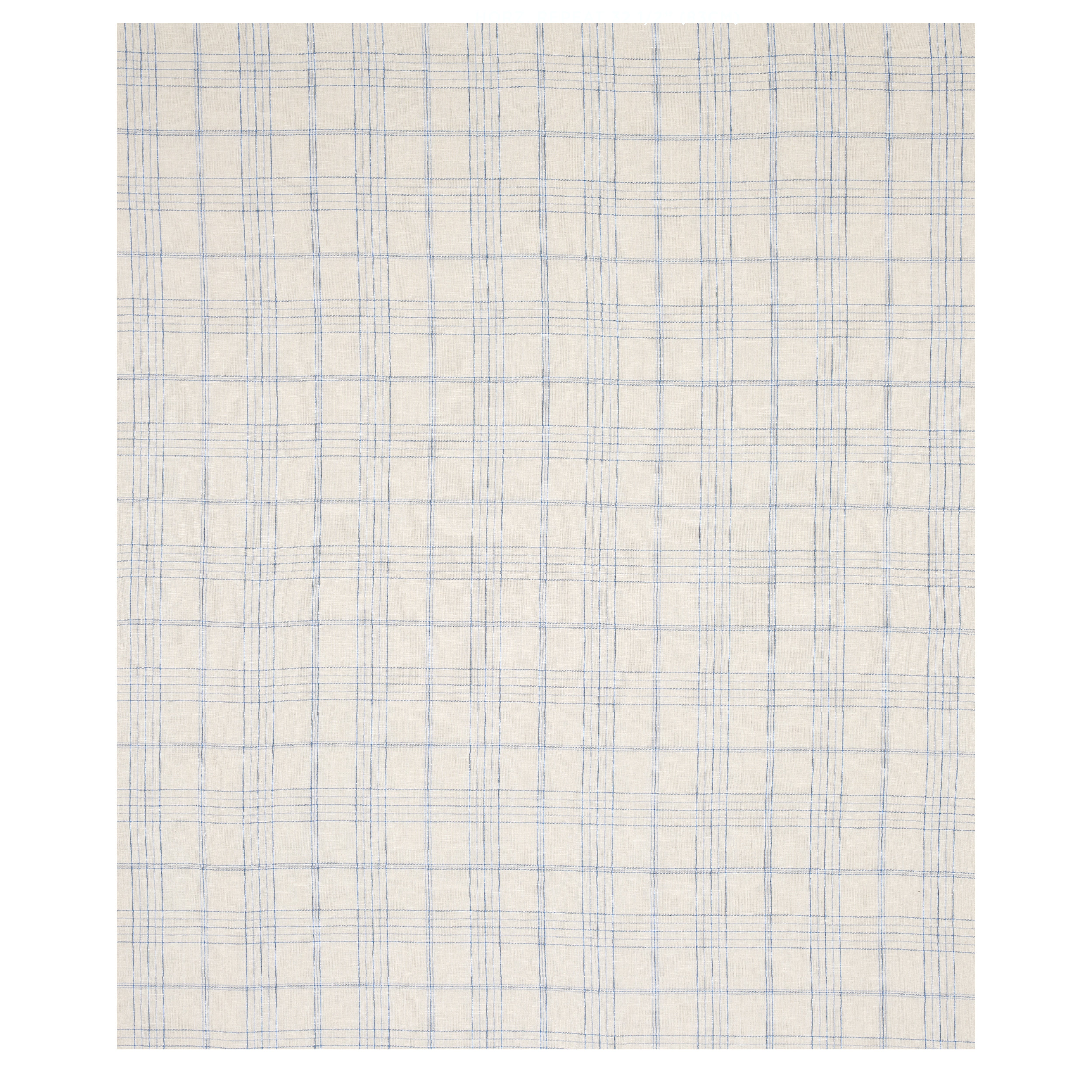 NILS-PLAID-LINEN-BLUE-SCHUMACHER-80301 - Schumacher Fabric