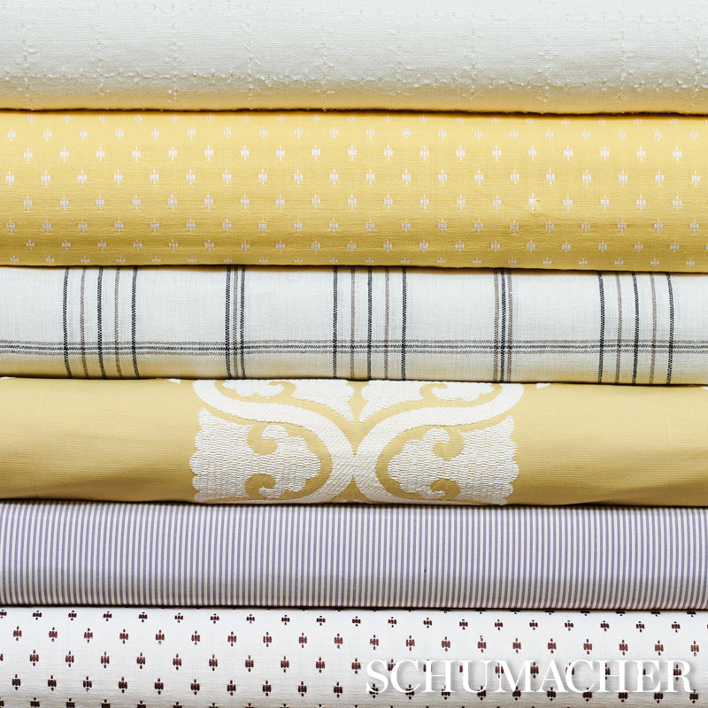 NILS-PLAID-LINEN-CHARCOAL-SCHUMACHER-80302 - Schumacher Fabric