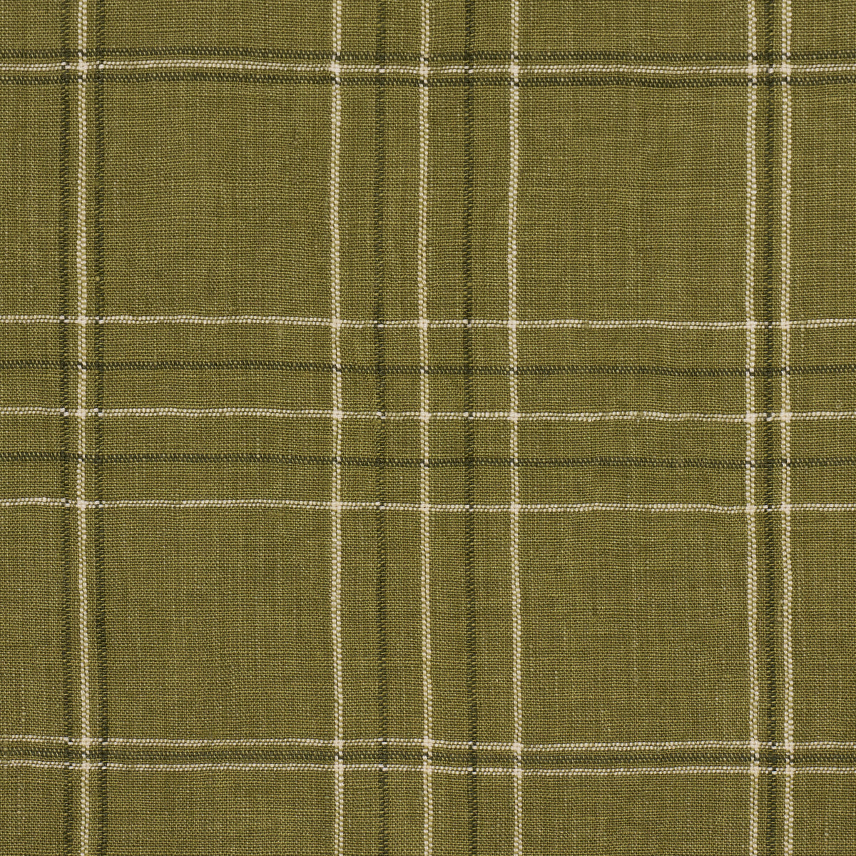 NILS-PLAID-LINEN-GRASS-SCHUMACHER-80303 - Schumacher Fabric