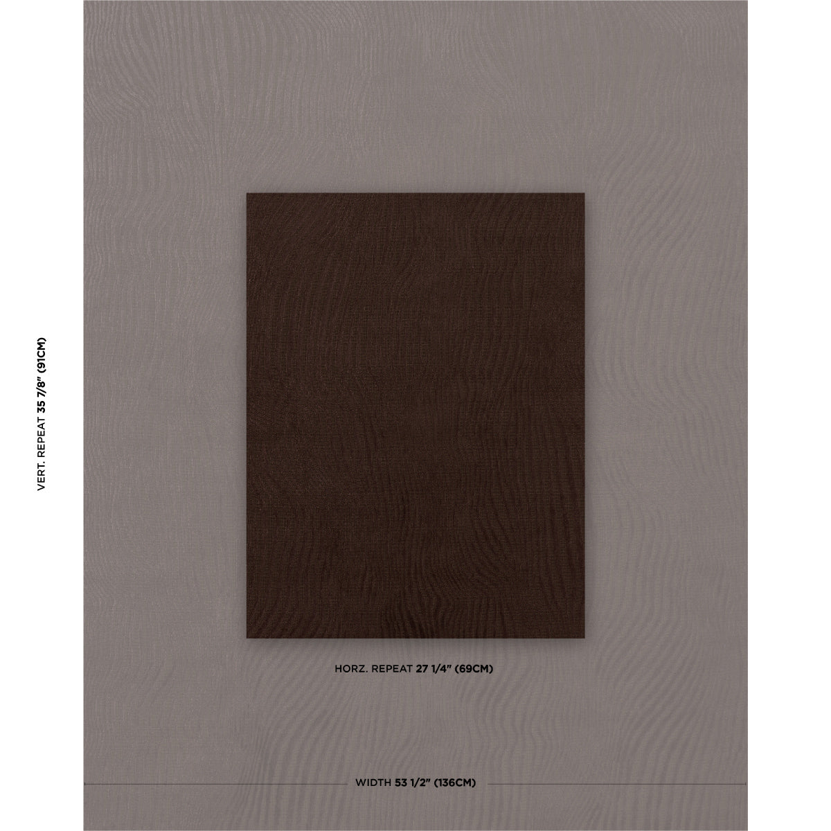 GUNTA-CUT-VELVET-ESPRESSO-SCHUMACHER-80363 - Schumacher Fabric
