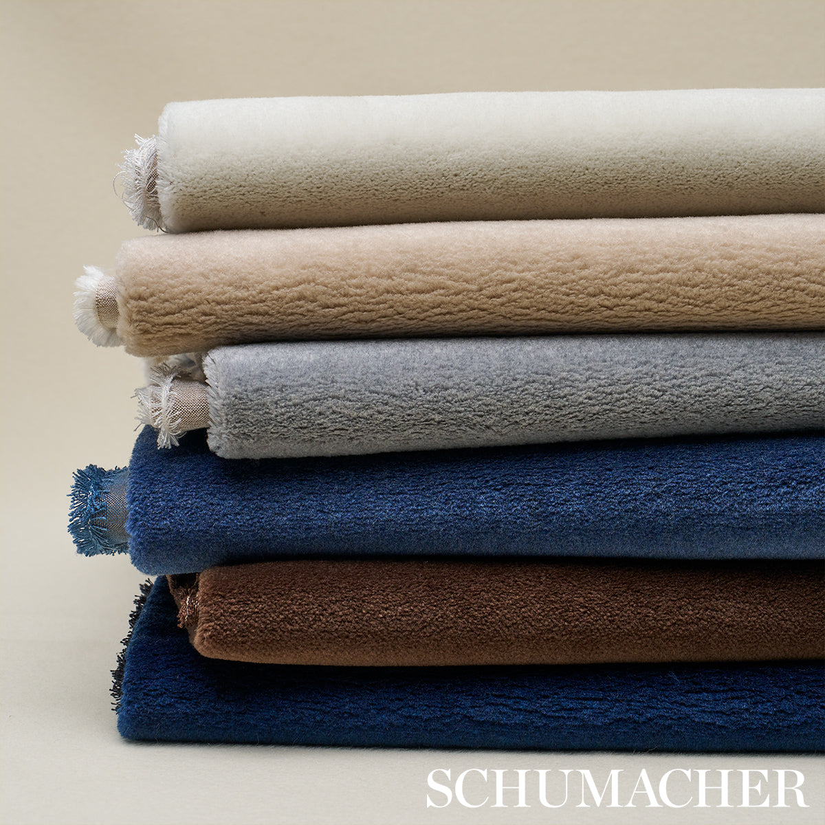 HERMINE-VIRGIN-WOOL-ORIGINAL-GREY-SCHUMACHER-80472 - Schumacher Fabric