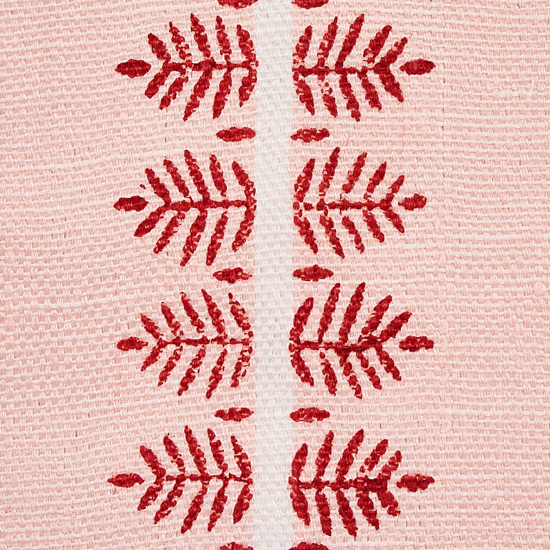 ALVA-HAND-BLOCK-PRINT-BLUSH-SCHUMACHER-80520 - Schumacher Fabric