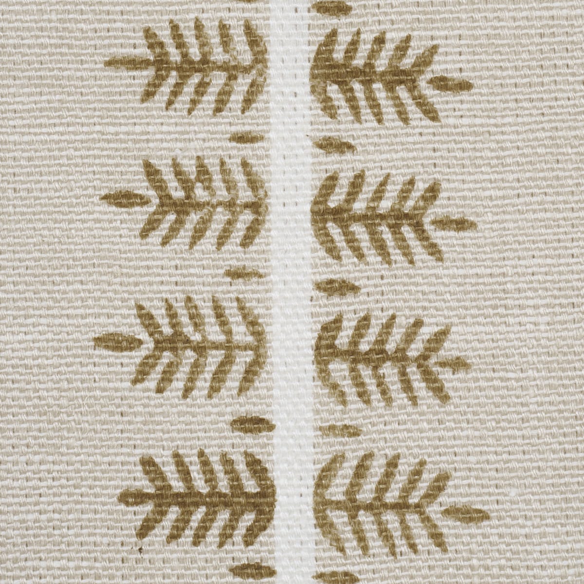 ALVA-HAND-BLOCK-PRINT-OCHRE-SCHUMACHER-80525 - Schumacher Fabric