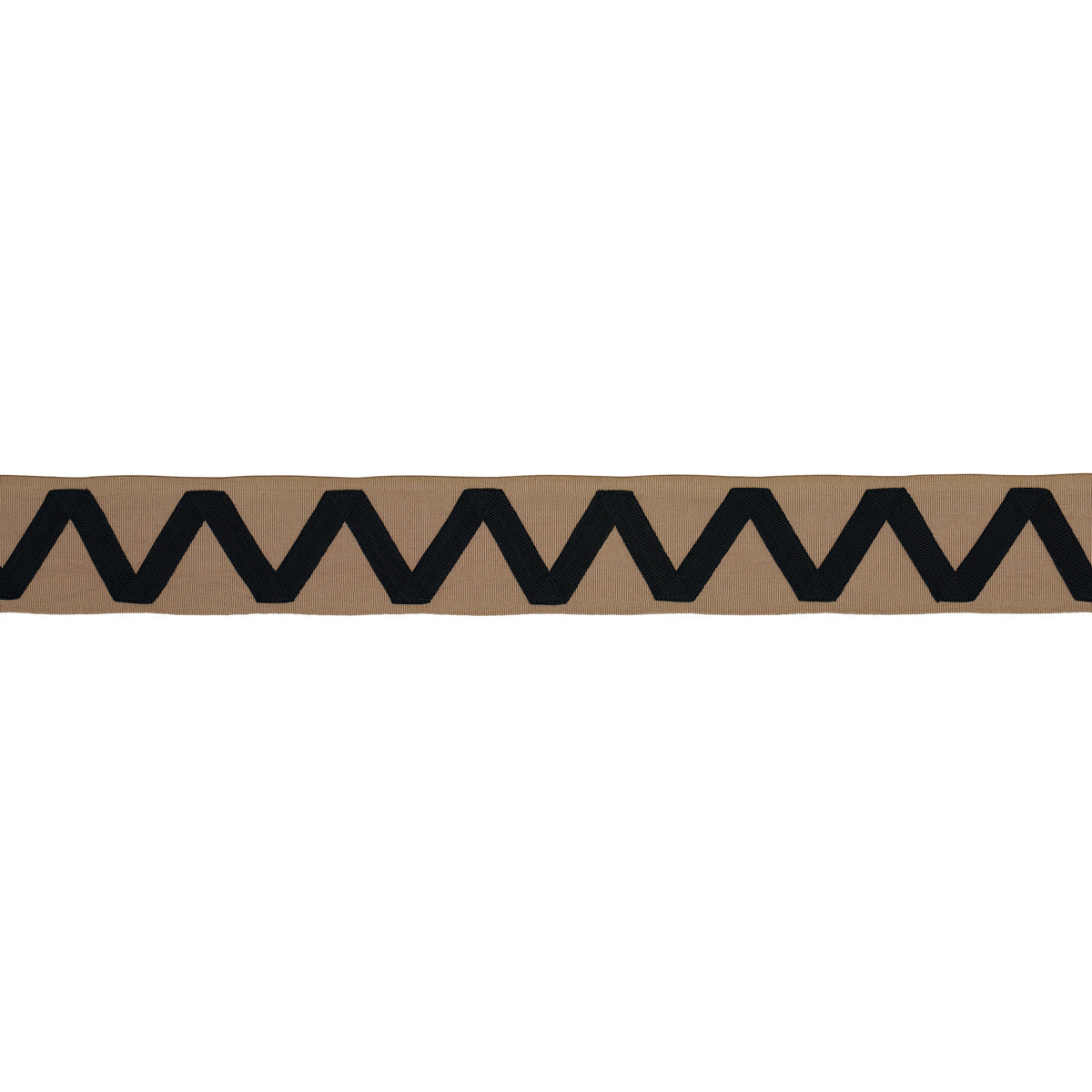 LEGERE-APPLIQU-TAPE-BLACK-ON-SAND-SCHUMACHER-80870 - Schumacher Trim