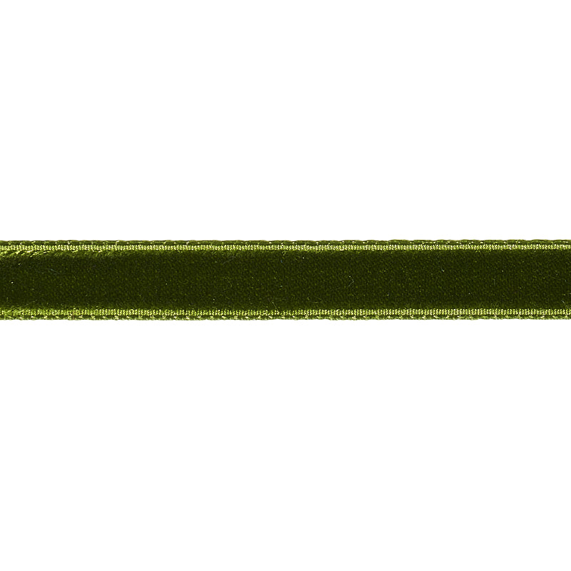 VELVET-TAPE-NARROW-MOSS-SCHUMACHER-80925 - Schumacher Trim