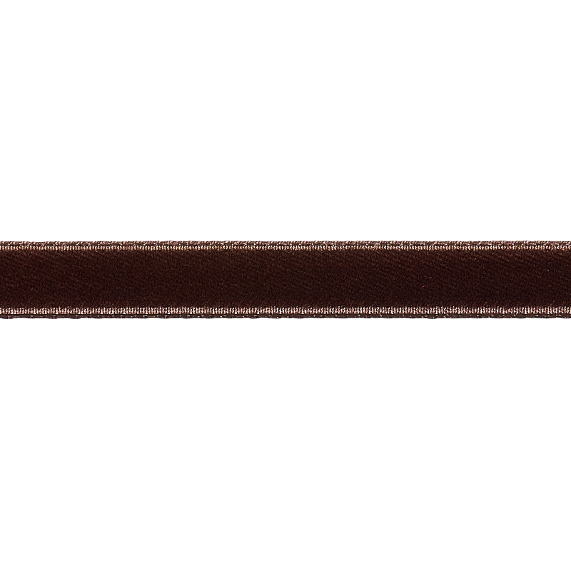 VELVET-TAPE-NARROW-TRUFFLE-SCHUMACHER-80929 - Schumacher Trim