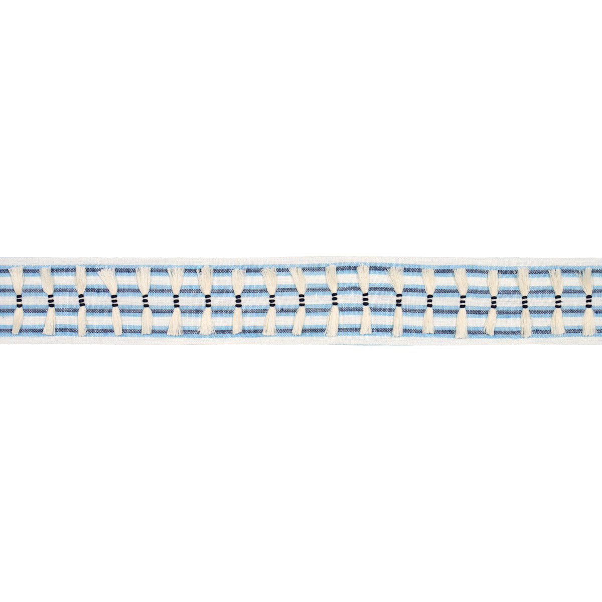 EYELASH-FRINGE-BLUE-SCHUMACHER-81200 - Schumacher Trim