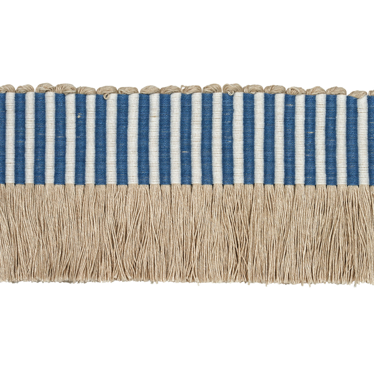 GRAPHIC-FRINGE-BLUE-SCHUMACHER-81211 - Schumacher Trim