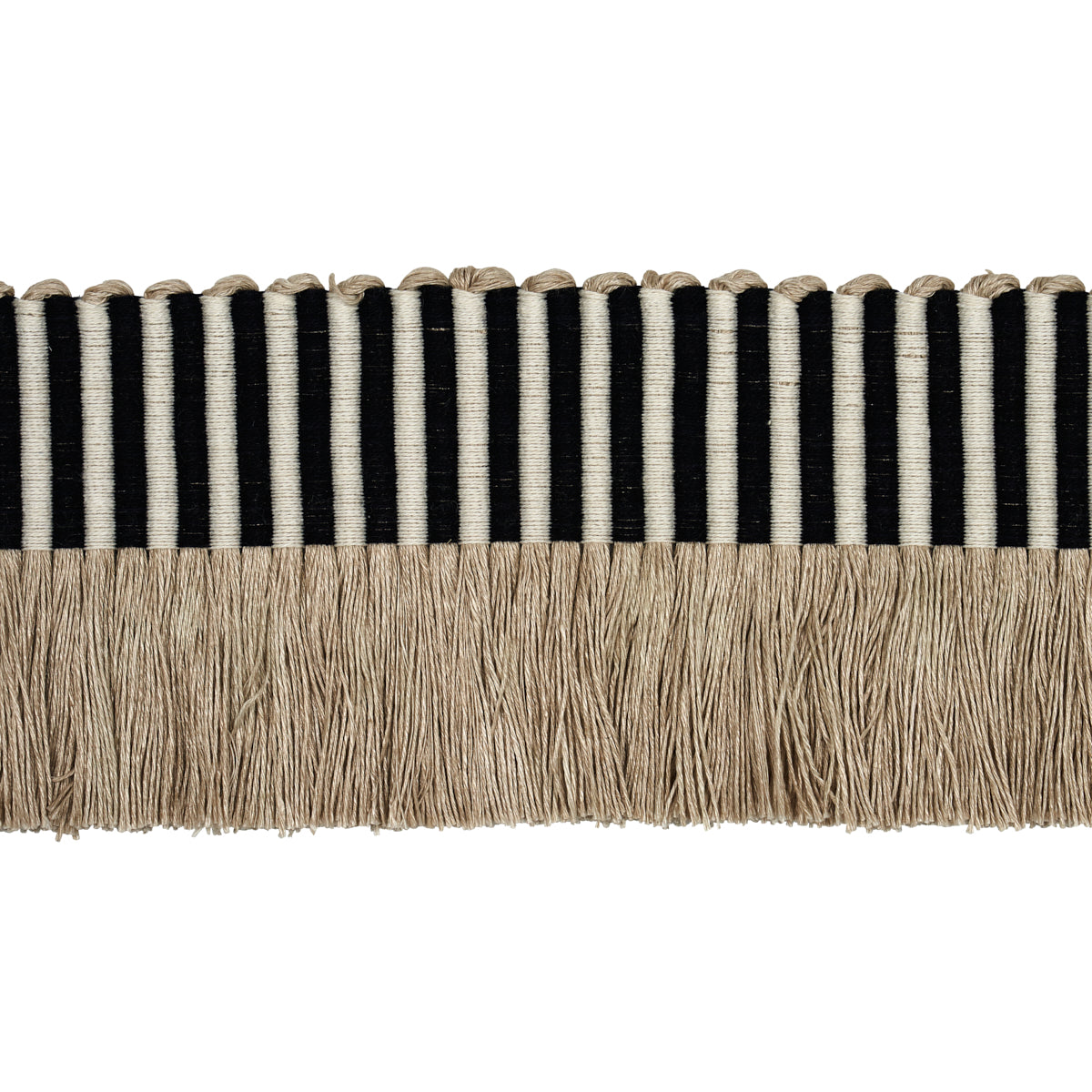 GRAPHIC-FRINGE-BLACK-SCHUMACHER-81212 - Schumacher Trim