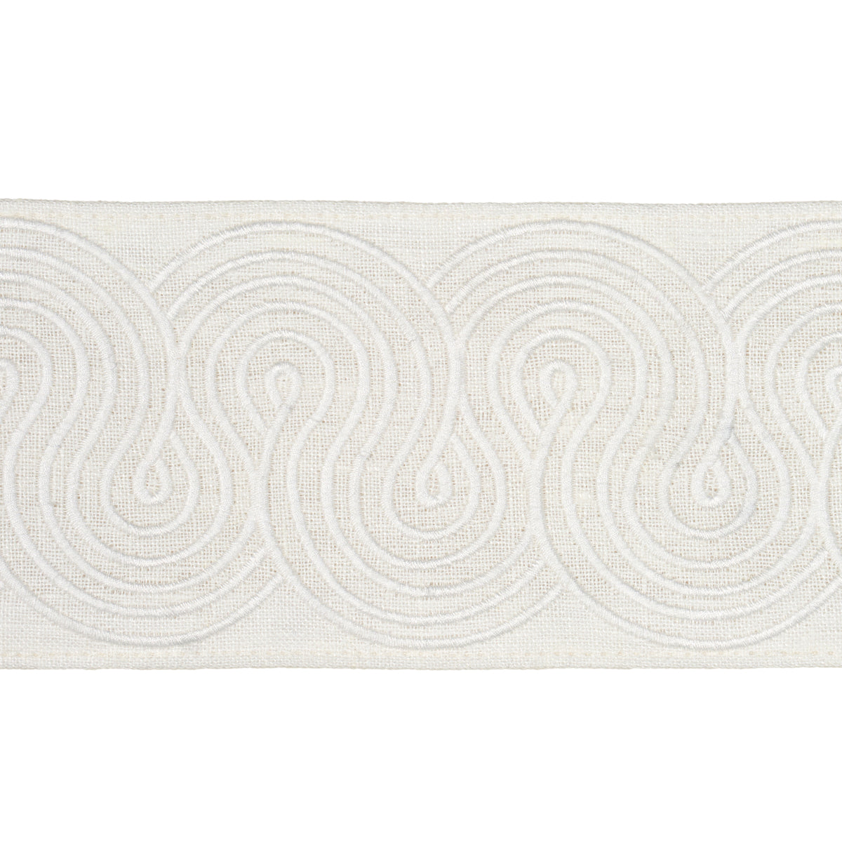 GIRALDI-EMBROIDERED-TRIM-IVORY-SCHUMACHER-81252 - Schumacher Trim