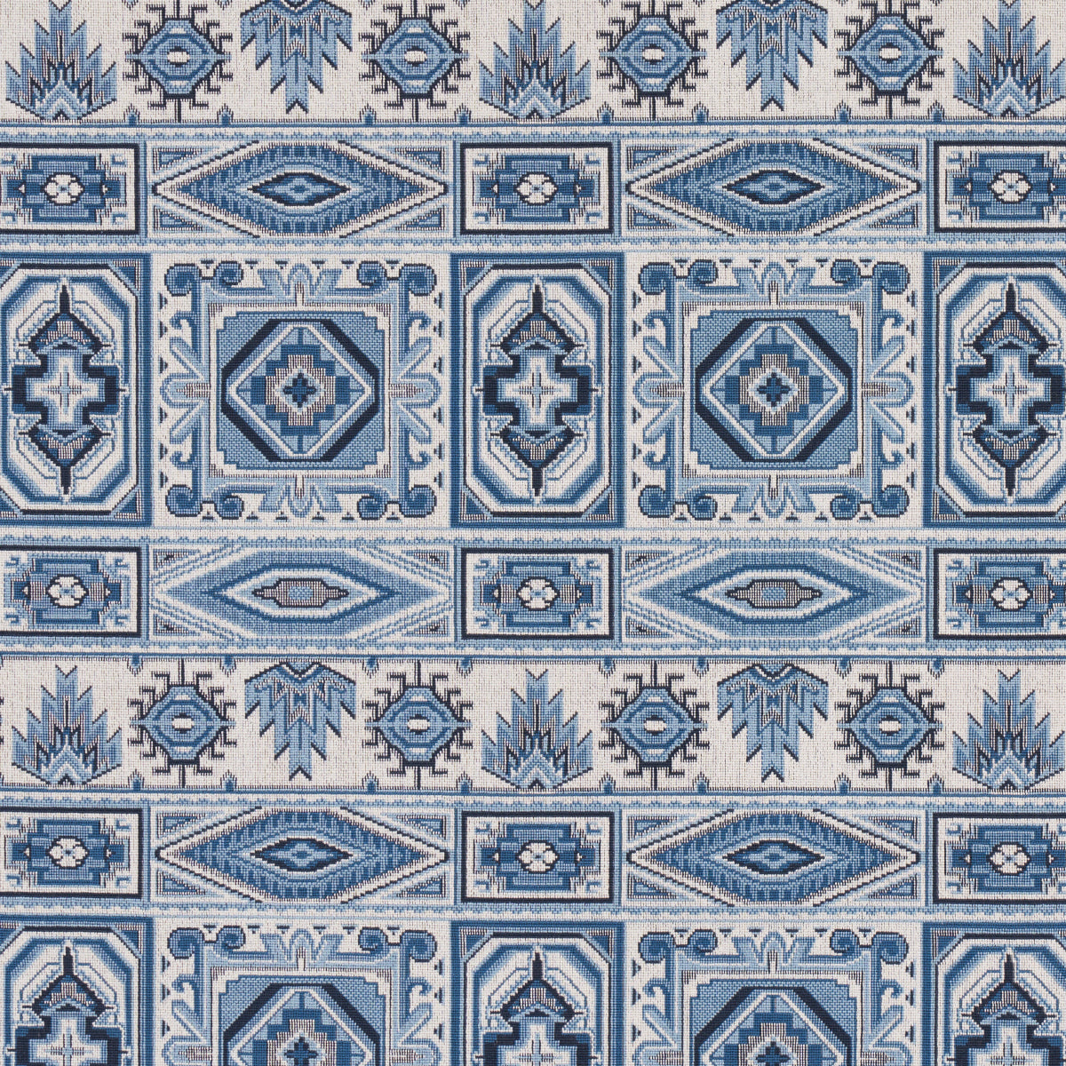 CROWLEY-PINGL-BLUE-SCHUMACHER-81330 - Schumacher Fabric