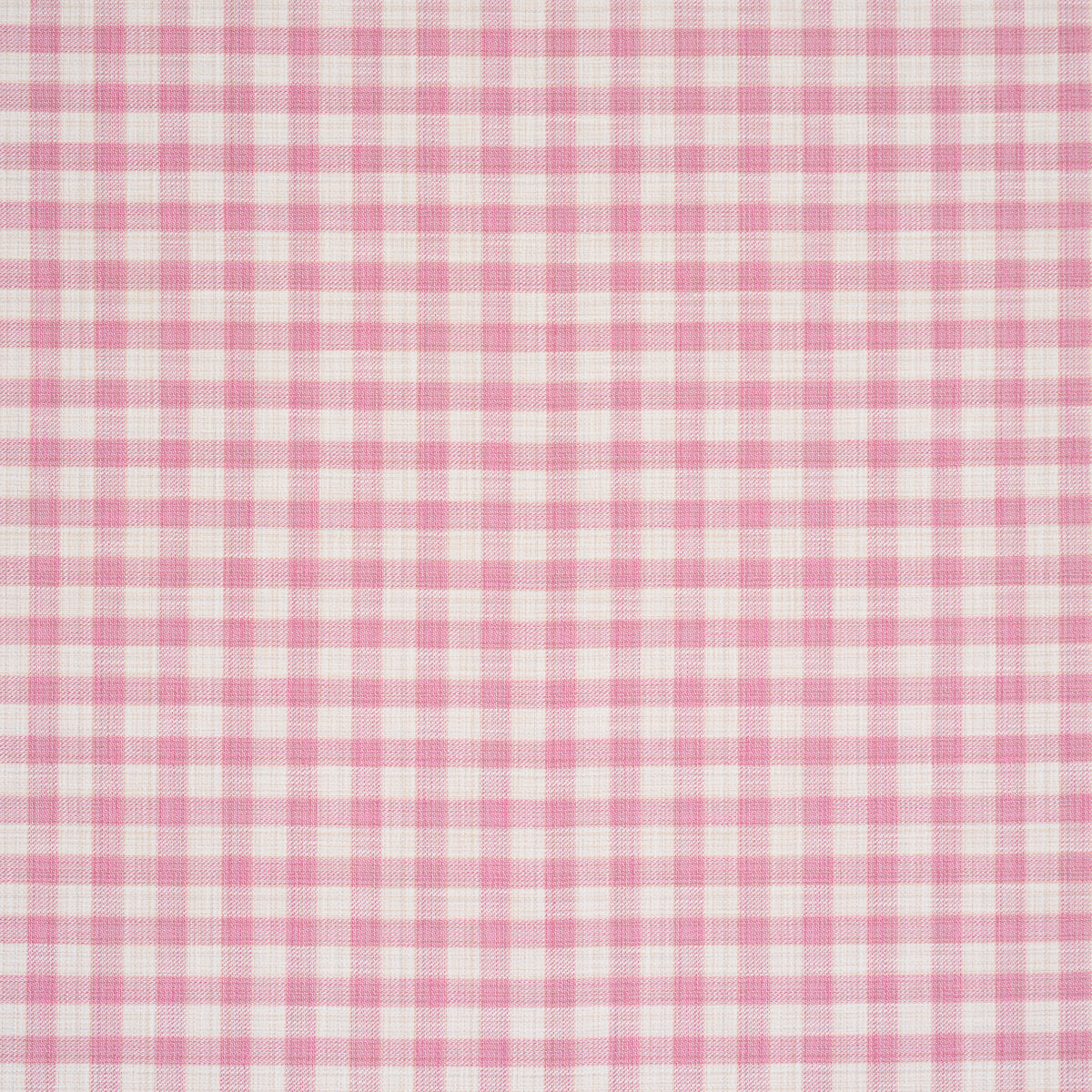 Martina Plaid Indoor/Outdoor - Pink - Schumacher 81414 Fabric - Schumacher Fabric