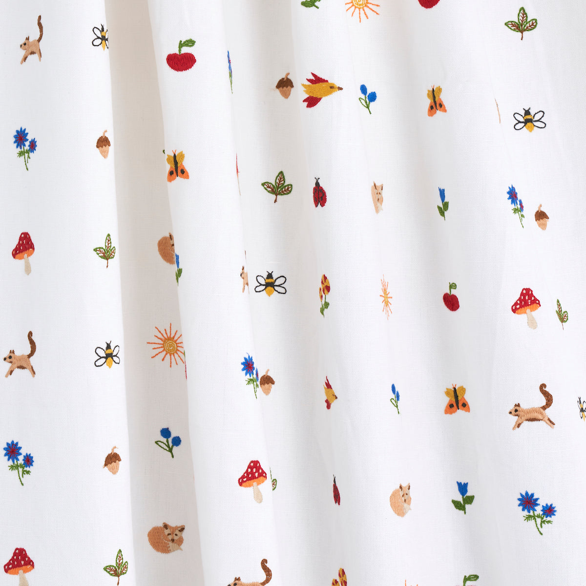 TINY-THINGS-EMBROIDERY-MULTI-SCHUMACHER-81500 - Schumacher Fabric